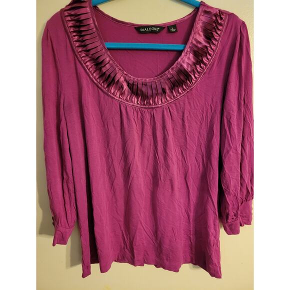 Dialogue Pink Pullover L - Picture 5 of 5